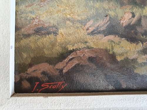 T. Scotty (Titta Fasciotti) oil painting
