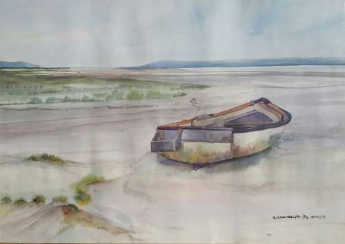 Elsa Cloete watercolour painting