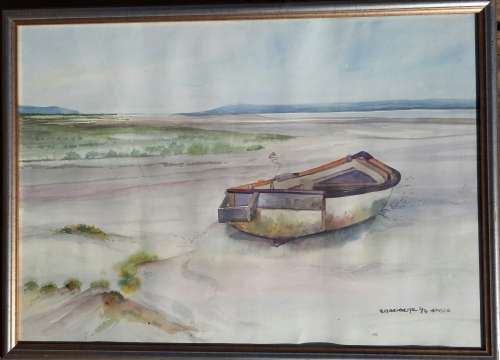 Elsa Cloete watercolour painting