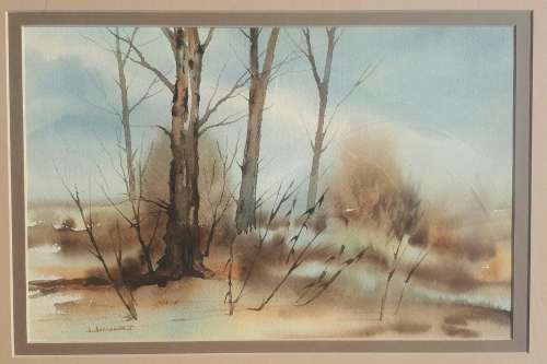 D. Bezuidenhout watercolour painting