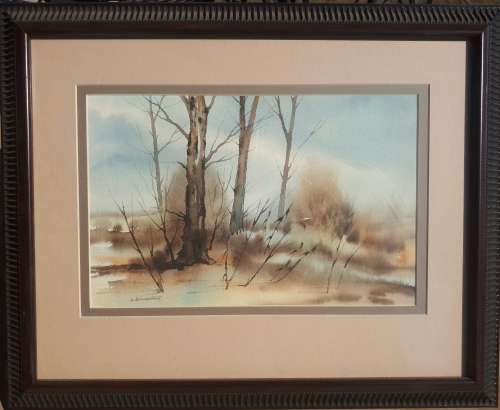 D. Bezuidenhout watercolour painting