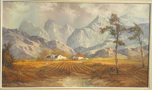Hentie Meyer oil painting