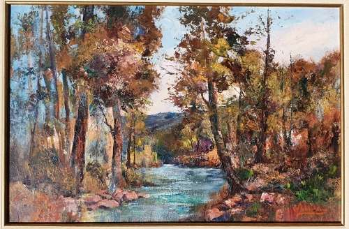 William Dobbelaar oil painting