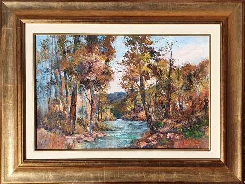 William Dobbelaar oil painting