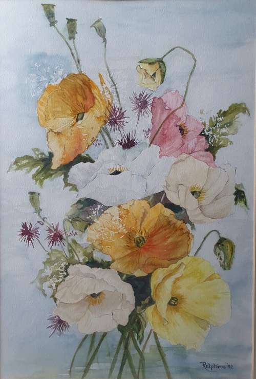 Ralphine watercolour painting