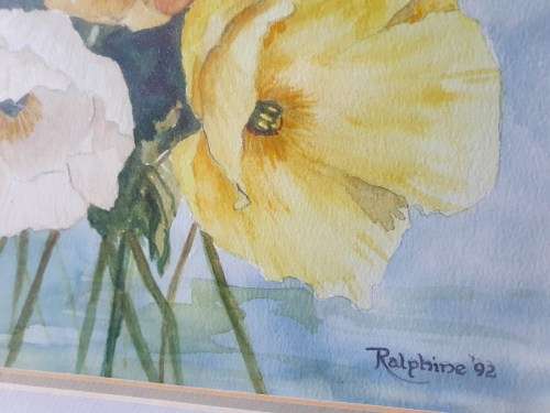 Ralphine watercolour painting