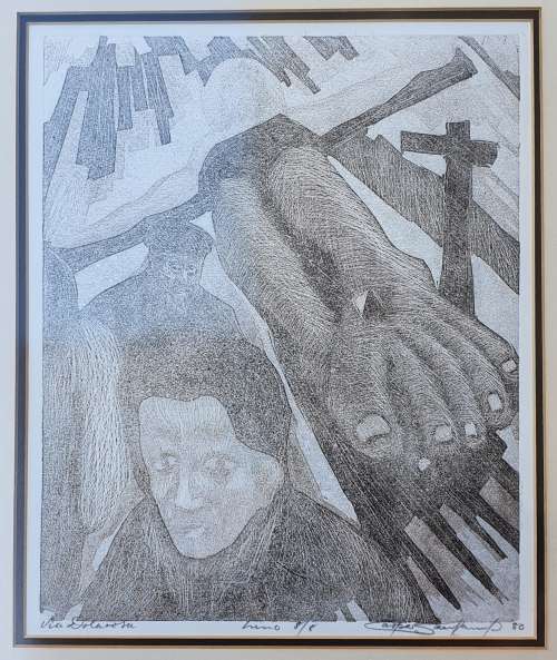 Casper Steenkamp, lino 8/8 (Via Dolarosa)