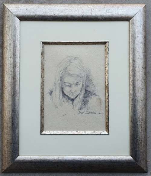 Rene Snyman pencil sketch
