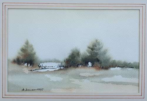 D. Bezuidenhout watercolour painting