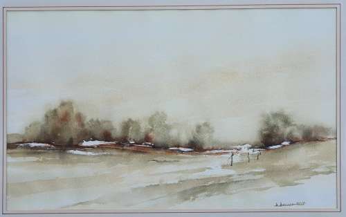 D. Bezuidenhout watercolour painting