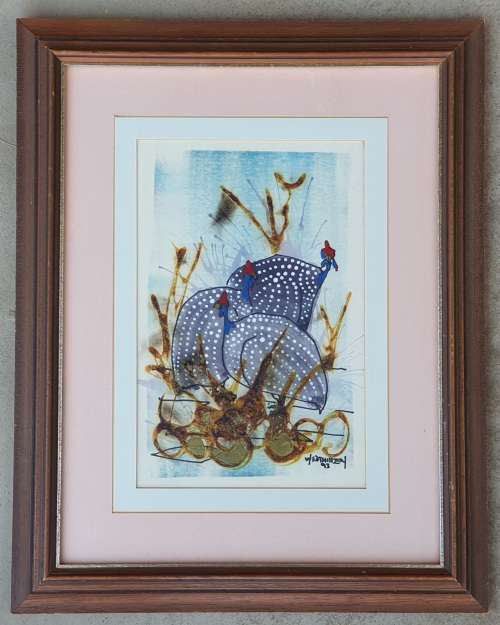 Westhuizen mixed medium art work