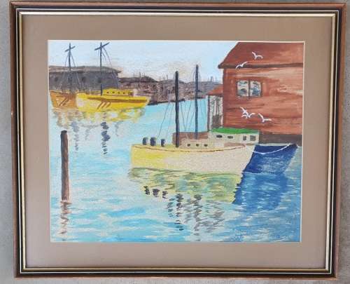 Sarie C. Thom watercolour painting