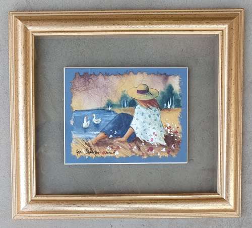 Helen Claasen watercolour painting