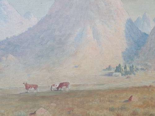 J.Pohl oil painting