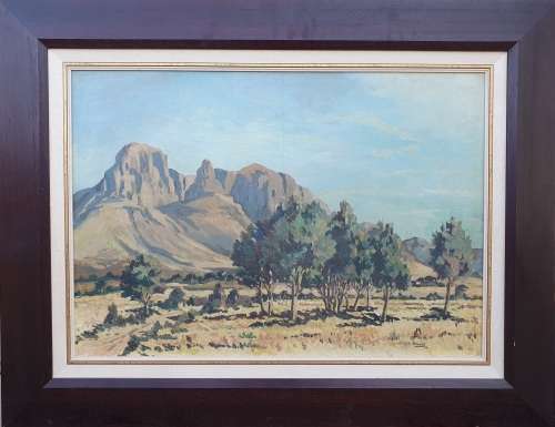 J. Ivor Roberts oil painting
