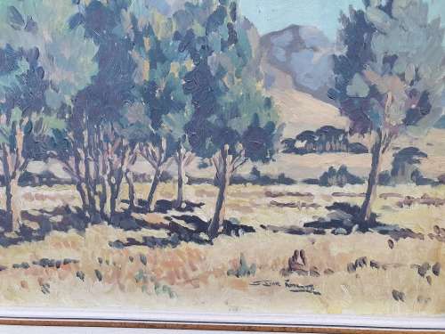 J. Ivor Roberts oil painting