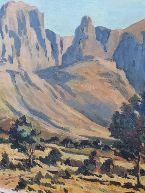 J. Ivor Roberts oil painting