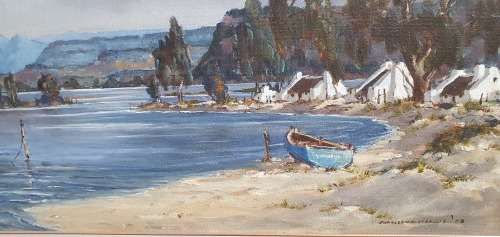 Charles van der Merwe - Oil painting
