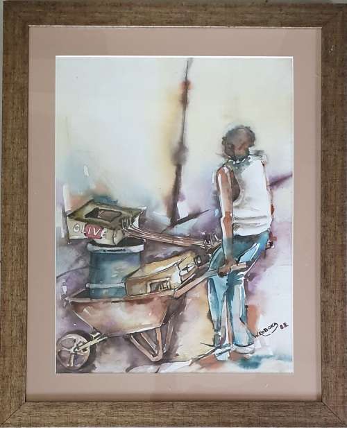 Welcome Koboka - Watercolour painting