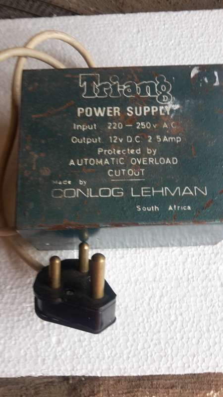 HO SCALE TRI-ANG POWER SUPPLY