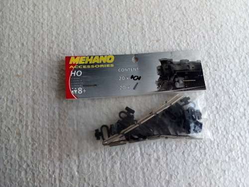 HO MEHANO TRACK CLIPS &RAILJOINERS