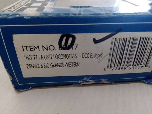 HO/OO SCALE DCC BACHMANN F7A  DIESEL