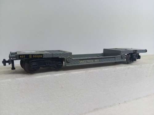 HO/OO SCALE HORNBY DUBLO LOW BED WAGON