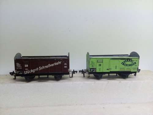 HO/OO SCALE FLEISCHMANN WAGONS X 2