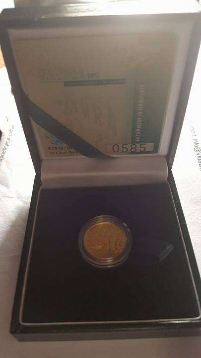 Meerkat Gold Coin R10 (1/10oz)