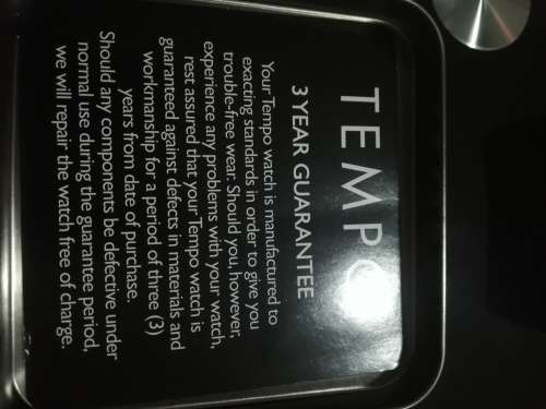 New Tempo Watch for Sale