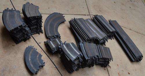 Genuine Scalextric tracks (Approx 200 tracks)