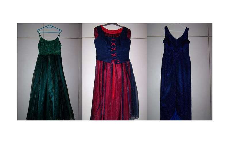 Bargain!!! Lot of 3 evening dresses