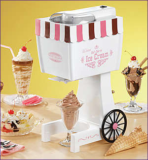 Nostalgia Electrics Carnival Old Fashioned Ice Cream Maker