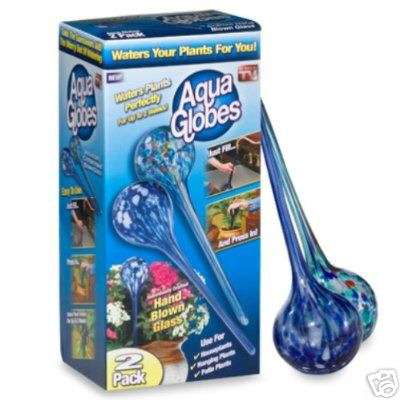 Aqua Globes - plant watering system- 2 Pack