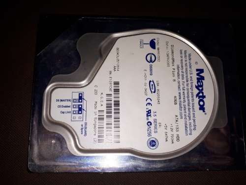 Maxtor 40GB IDE HDD
