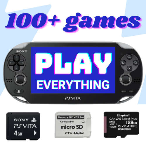 PSVITA / PS VITA Playstation 128GB of Games Bundle - Excellent to Mint Condition