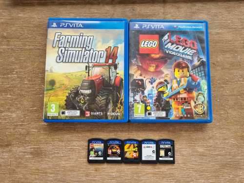 PS VITA / PSVITA / PSTV / PS TV Playstation Game Bundle (7 Games)