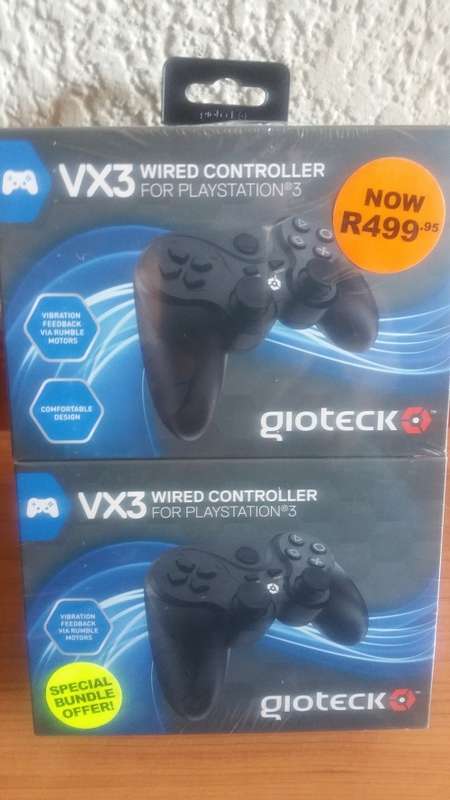 2 XBRAND NEW SEALED IN THE BOX PLAYSTATION 3 CONTROLLERS