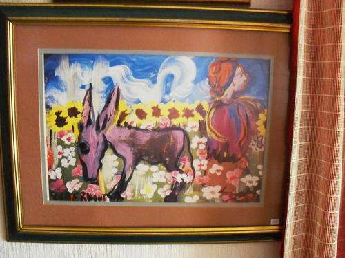 Original F Claerhout print,postage R100.