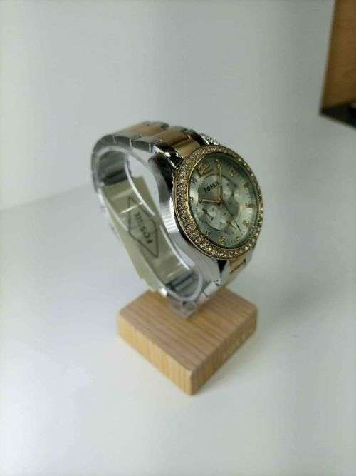 Gold and Silver Ladies Fossil Watch