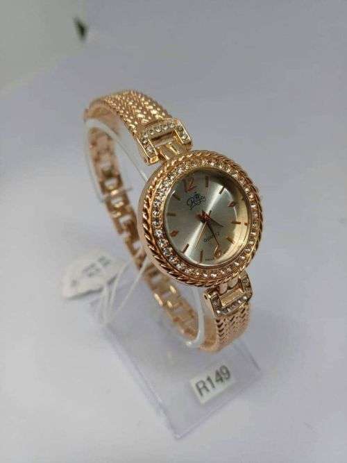 Ladies Rose gold royalty watch