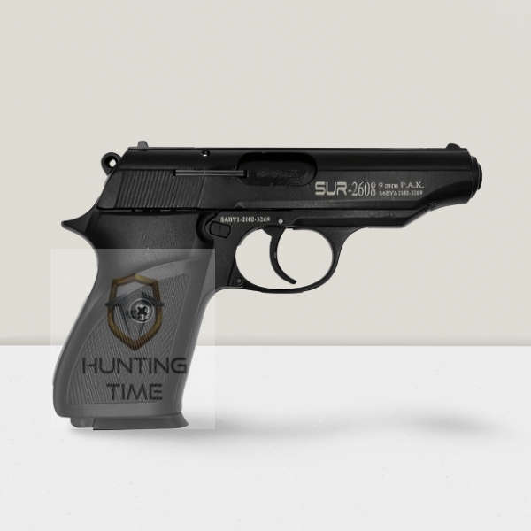 SUR ARMS 2608 (PPK TYPE REPLICA) BLANK GUN - BLACK