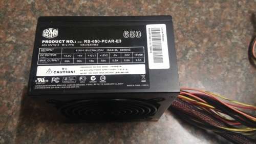 Coolermaster RS-650-PCAR-E3 Power Supply