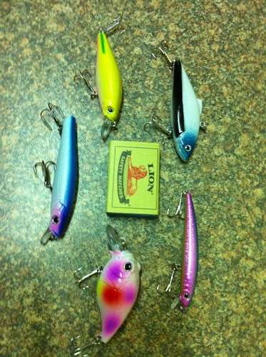 Set of 5 Brand New Fishing Lures - Fresh or Salt Water
