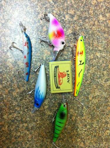 Set of 5 New Fishing Lures - Fresh or Salt Water