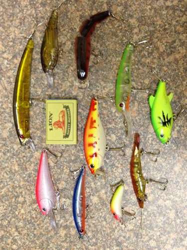 Set of 10 New Fishing Lures - Fresh and Salt Water