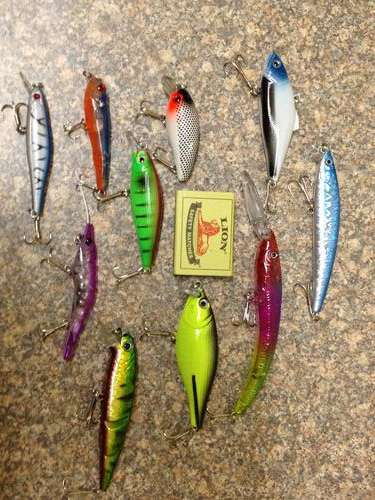 Set of 10 New Fishing Lures - Fresh or Salt Water