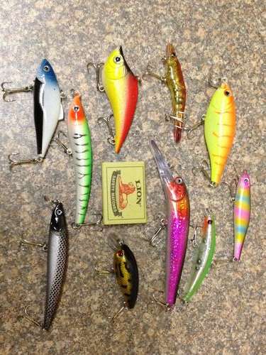 Set of 10 New Fishing Lures - Fresh or Salt water