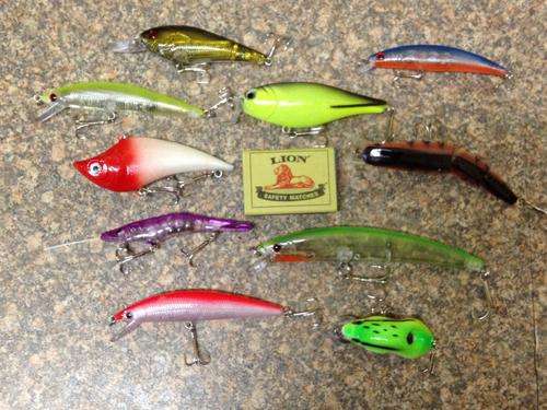 Set of 10 New Fishing Lures - Fresh or Salt Water