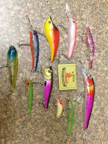 Set of 10 New Fishing Lures - Fresh or Salt Water